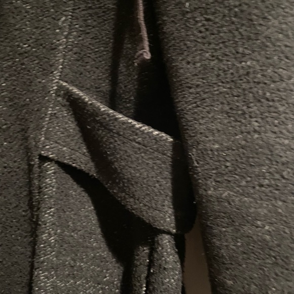 Theory wool button coat with hood - Picture 5 of 6
